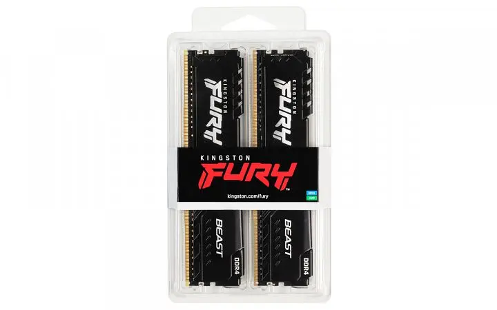 Пам'ять ПК DDR4 32GB KIT (16GBx2) 3600 FURY Beast Kingston teh0014342 - фото 9