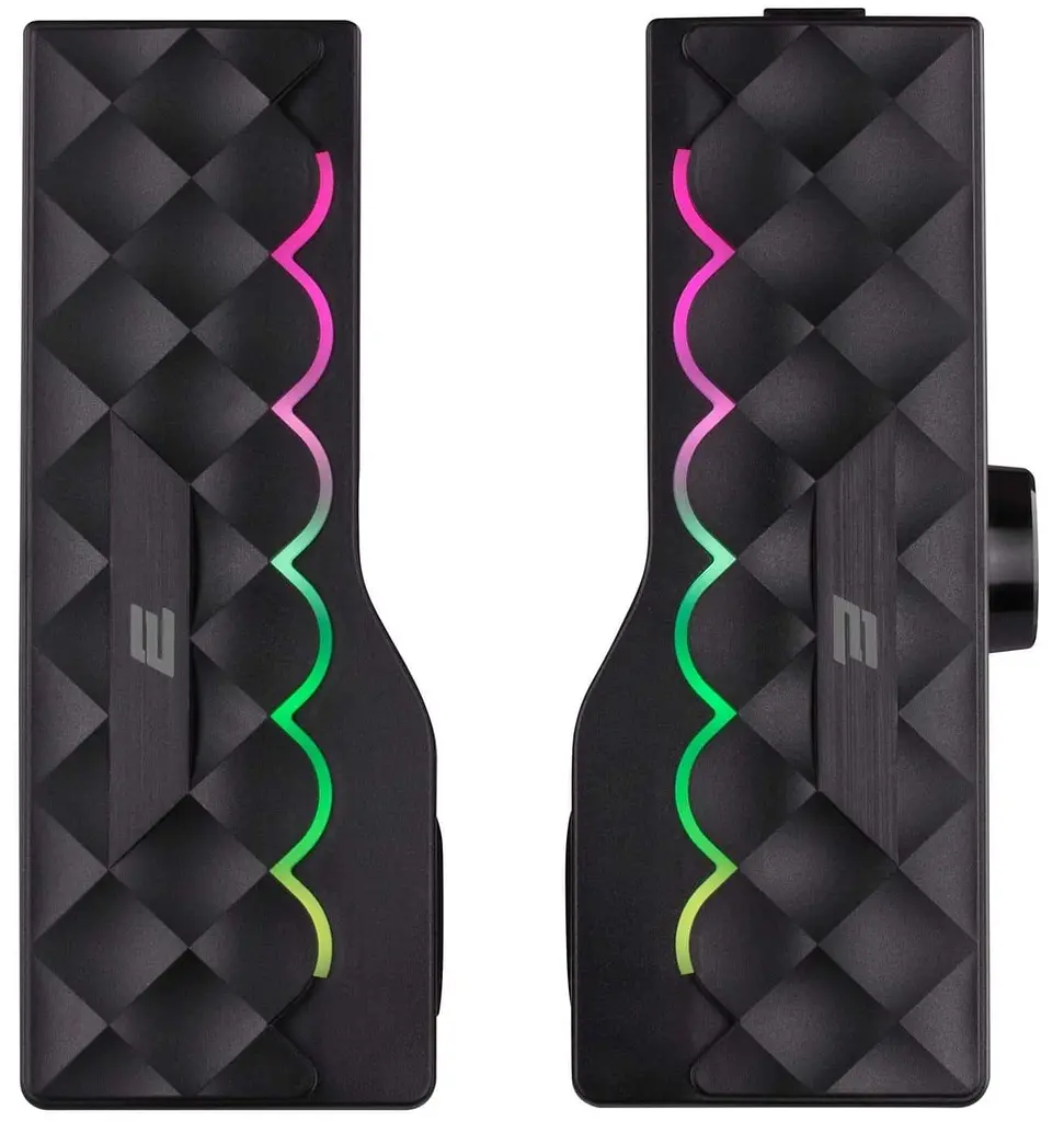 Акустична система 2E 2.0 PCS232 RGB Matrix USB Black (2E-PCS232BK) - фото 6
