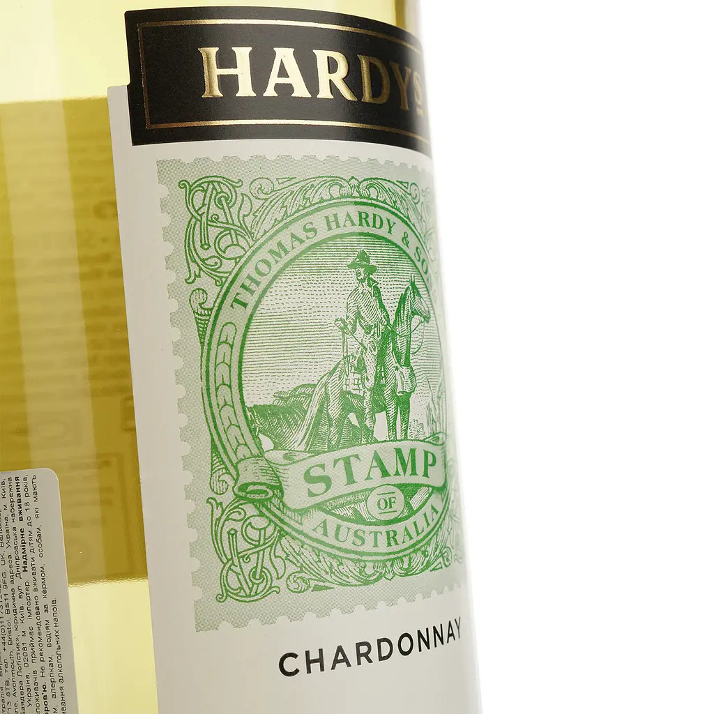 Вино Hardys Stamp Chardonnay біле сухе 0.75 л - фото 3