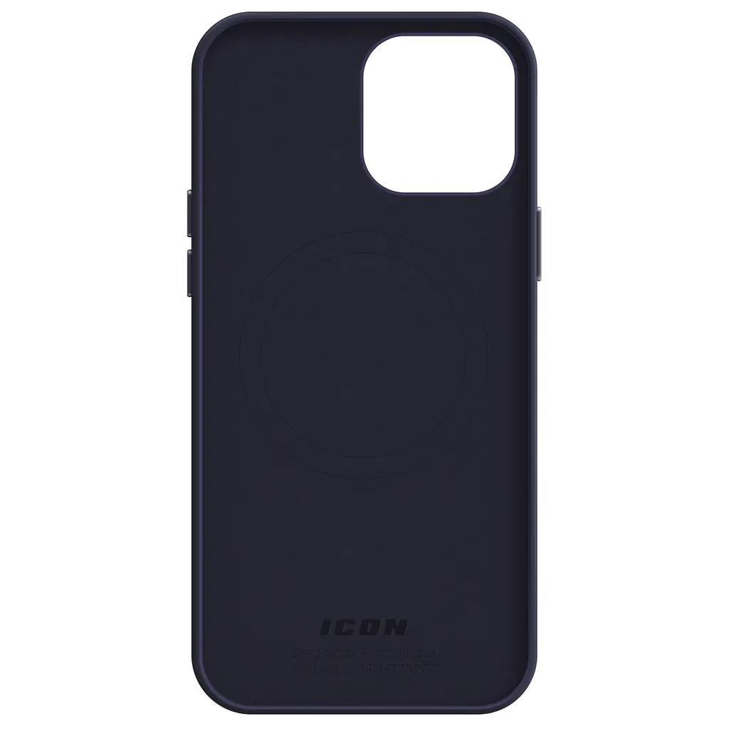 Силиконовый чехол с MagSafe для Apple iPhone 14 Pro Max, ICON2 MagCase, фиолетовый, противоударный, панель с мягкой подкладкой, защита всего корпуса, поддержка беспроводной зарядки, совместим с защитными стеклами и пленками, ArmorStandart (ARM68411) - фото 2