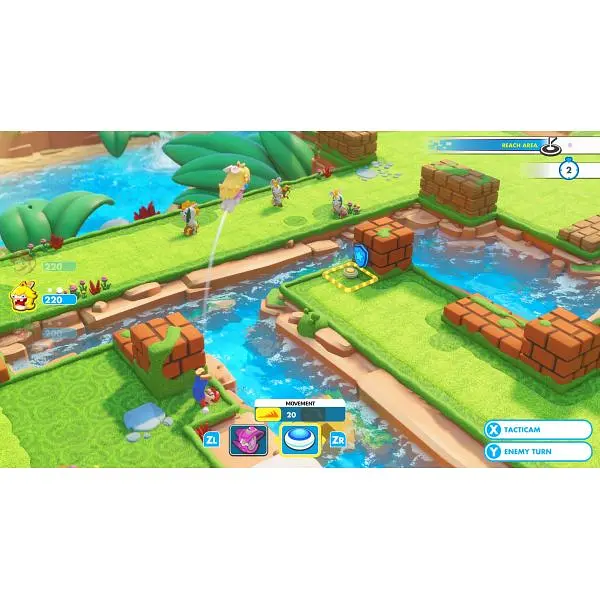 Игра Mario + Rabbids Kingdom Battle (русские субтитры) (Nintendo Switch) - фото 4