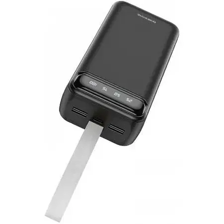 УМБ Borofone Freeway Power bank 30000mAh BJ14B чорна 6974443386011 - фото 4