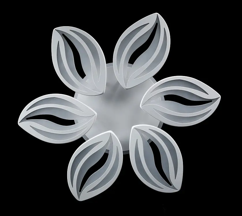 Люстра стельова LED Splendid Ray LK23/6, 160W, білий, сучасний стиль з пультом, регулювання світла - фото 4