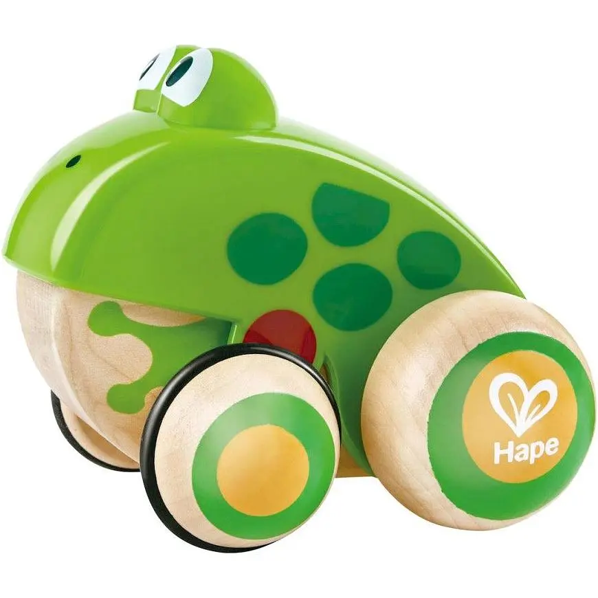 Деревянная каталка Hape Лягушки (E0365) - фото 2