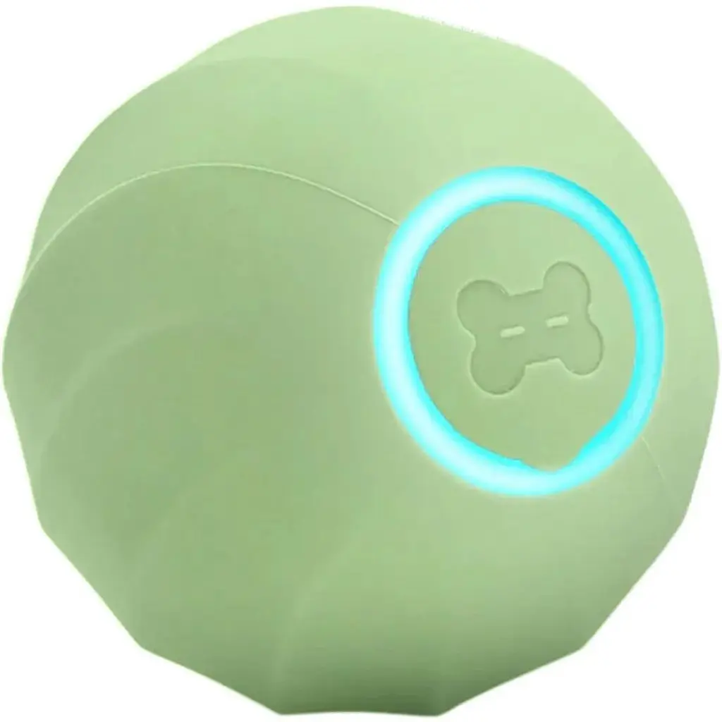 Розумний м'ячик для котів Cheerble Ice Cream Ball Green [150908] - фото 2