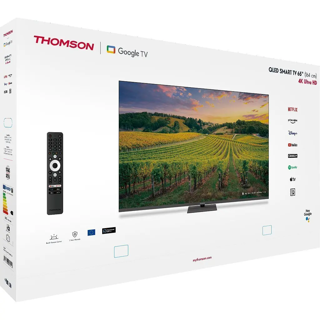 Телевизор Thomson QG5C14 65" QLED 4K UHD [65QG5C14] [139557] - фото 9