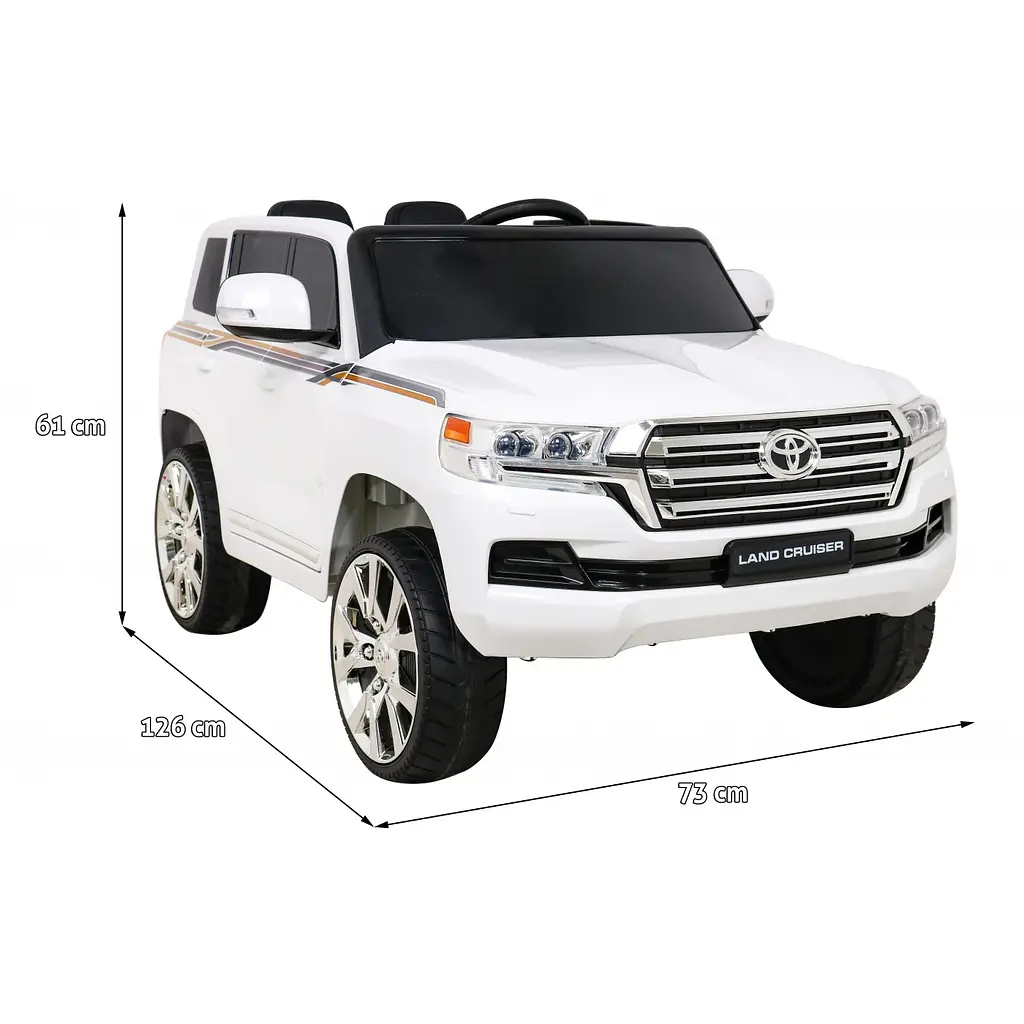 Електромобіль Ramiz Toyota Land Cruiser 12 В, хакі (PA.JJ2022.ZIE) - фото 12