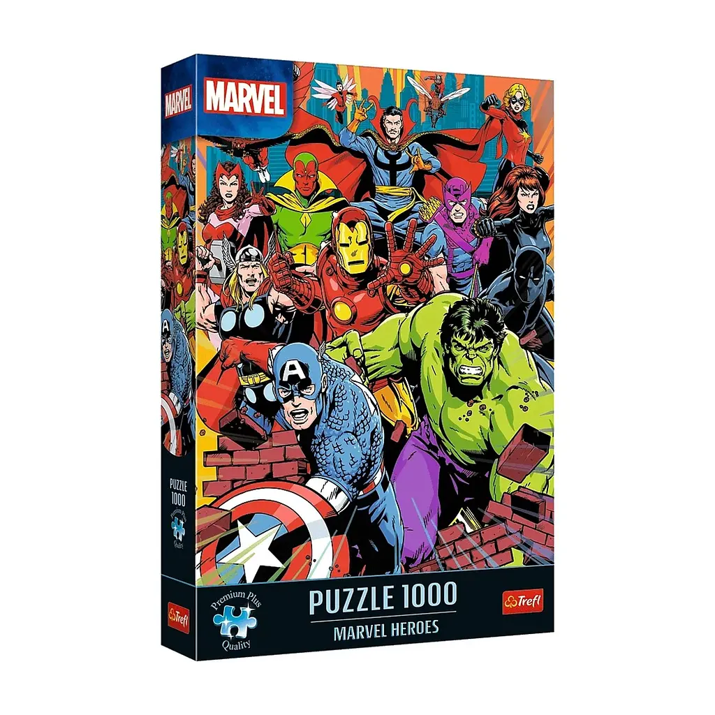 Пазл Trefl Marvel Heroes Герої 1000 елементів (5900511108811)