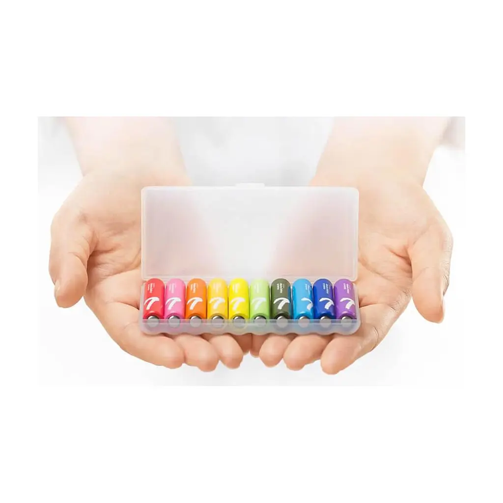 Батарейка CUKTECH AAA rainbow alkaline battery plastic case x 10 (CUKAAB07CNMX) - фото 3
