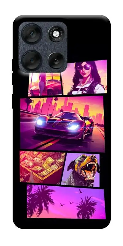 TPU чохол Demsky GTA vibes для Motorola Moto G56 5G