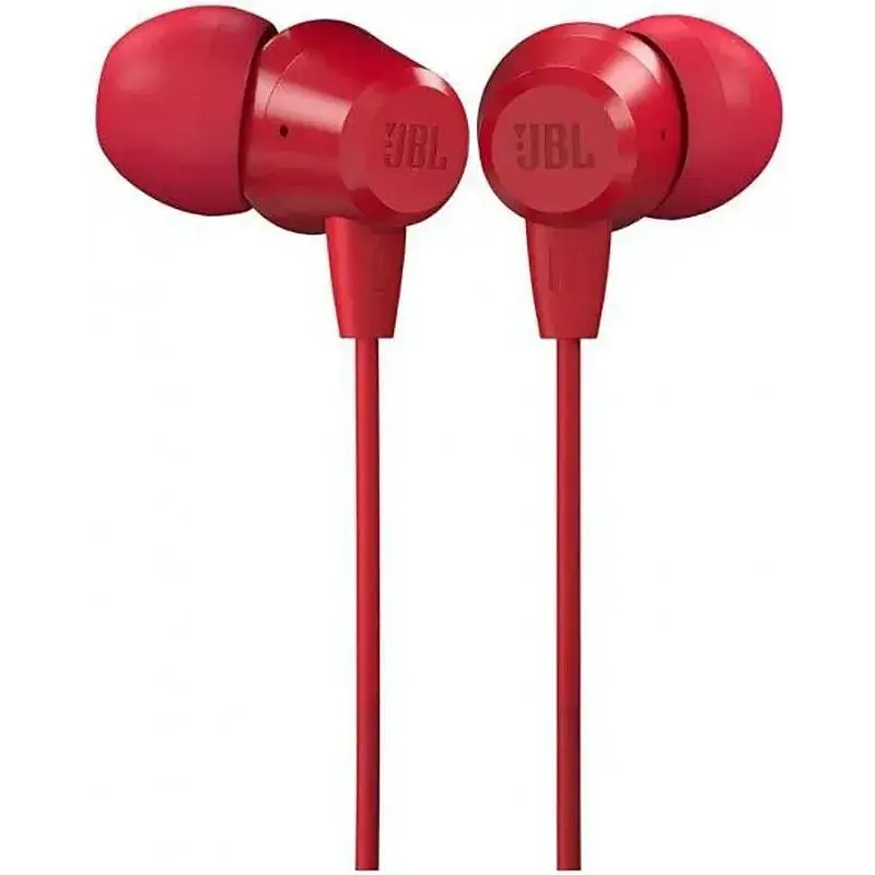 Навушники JBL C50HI Red JBLC50HIRED - фото 2