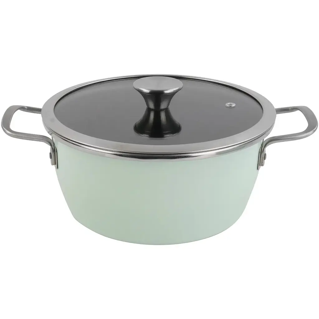 Каструля Vitrinor Nordic, з кришкою, м'ятна, 20 см, 2,5 л (1114810)
