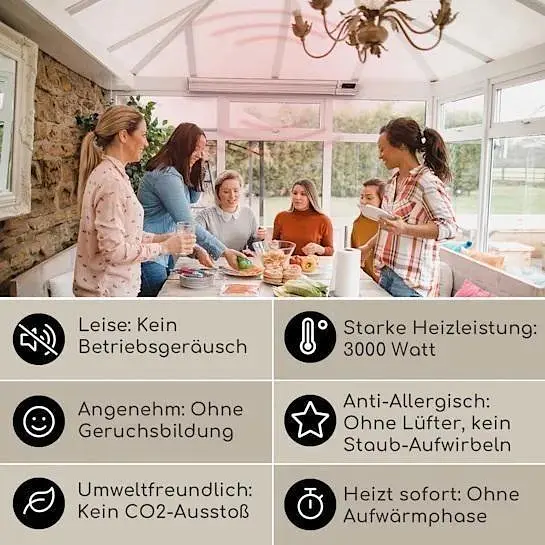 Обогреватель инфракрасный blumfeldt Blumfeldt Cosmic Beam Plus XXL (10033699) - фото 3