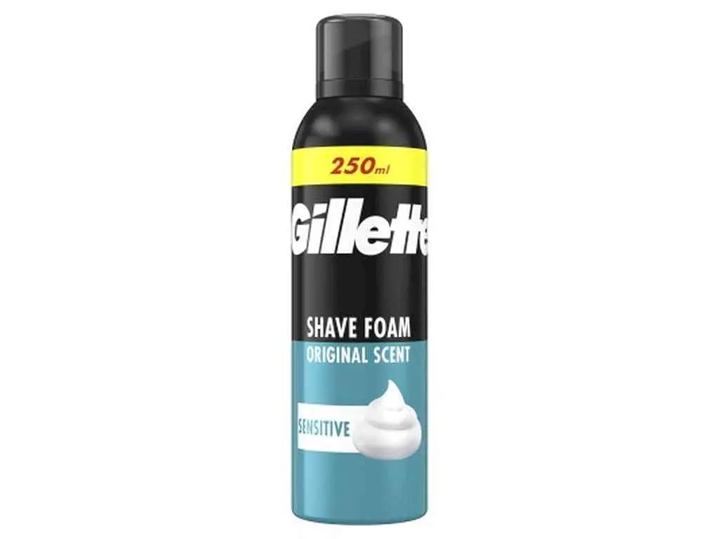 Піна для гоління GILLETTE 250мл Classic Sensitive для чоловіків