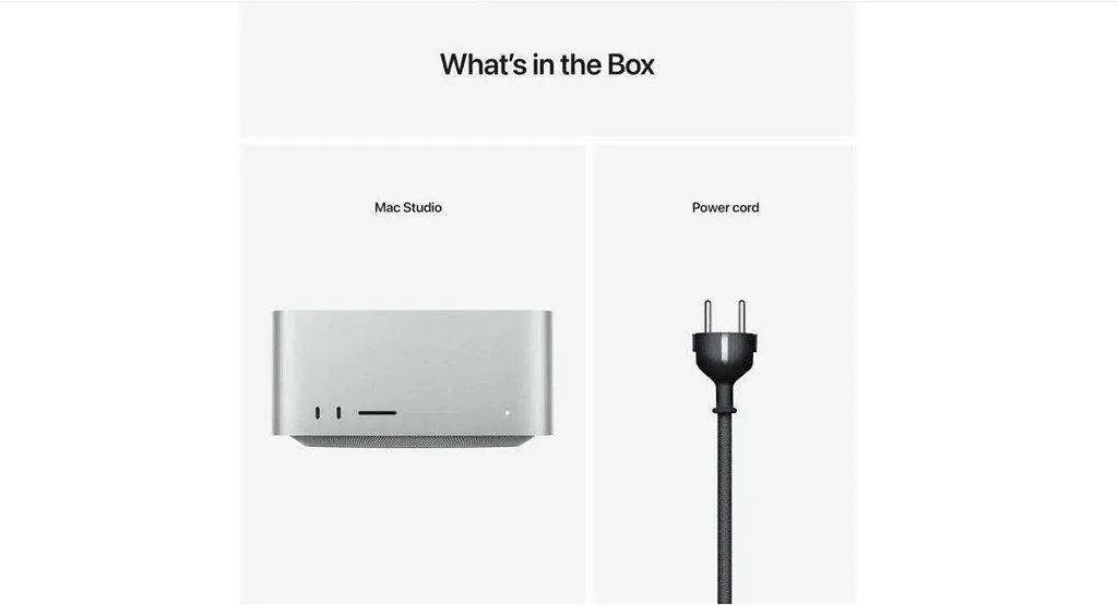 Неттоп Apple Mac Studio M2 Ultra 2023 (MQH63) - фото 5
