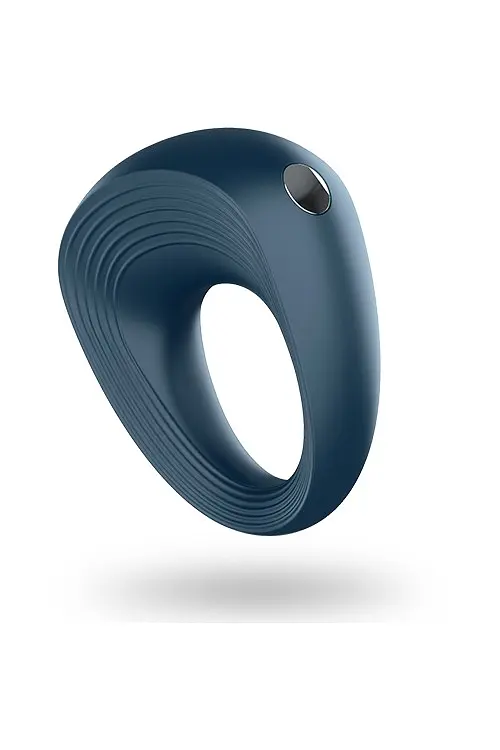 Віброкільце Satisfyer Power Ring, 5.5х2.5 см (синій) - фото 3