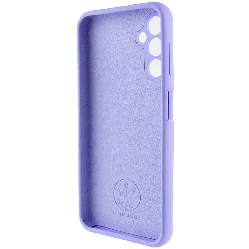 Чохол Silicone Cover Lakshmi Full Camera (AA) with logo для Samsung Galaxy A05s Бузковий / Dasheen - фото 3