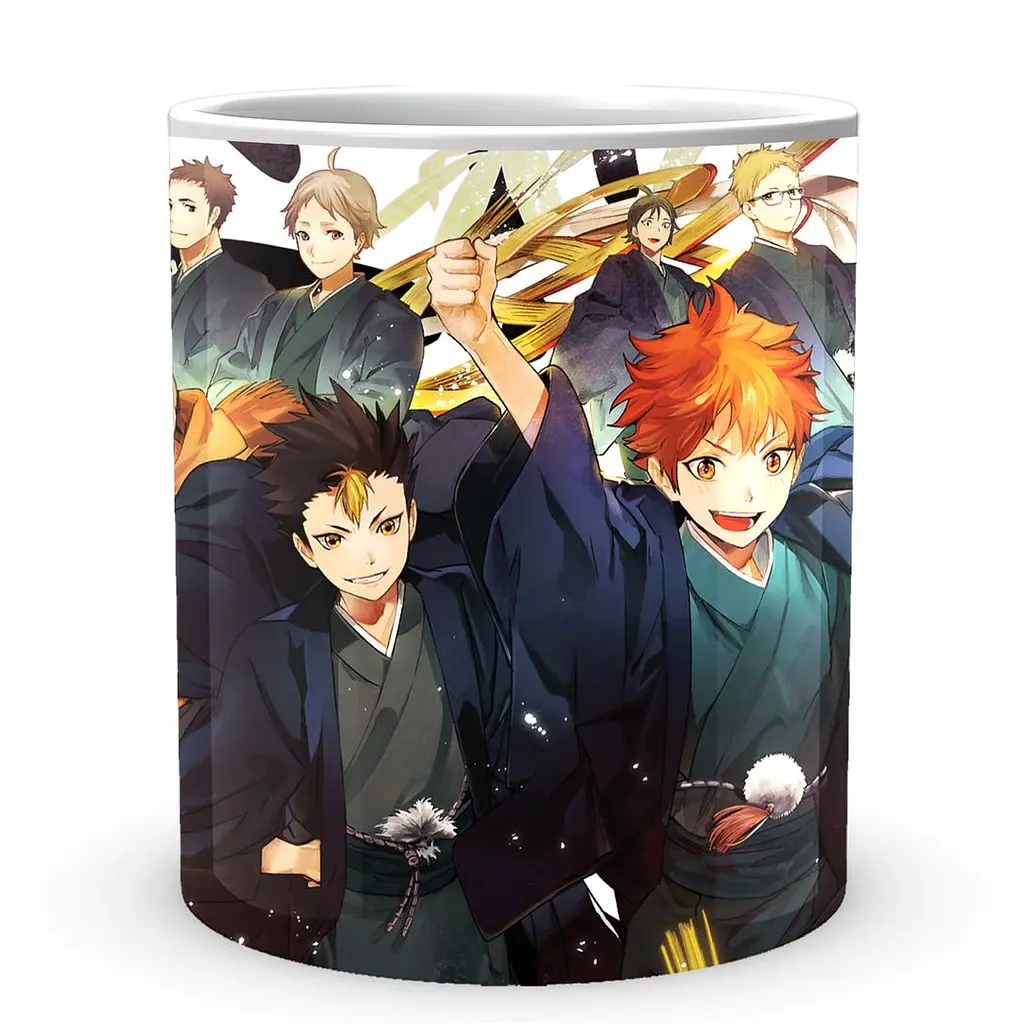Кухоль GeekLand Haikyu!! Волейбол HK 001.22 330 мл білий - фото 2