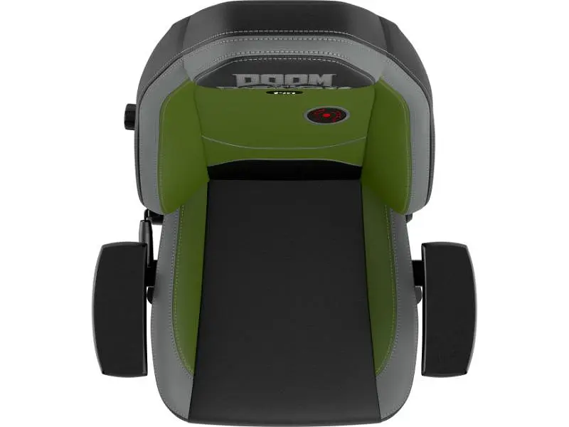 Крісло геймерське Noblechairs Legend Doom The Dark Ages Edition Green (NBL-LGD-PU-DDA) - фото 7