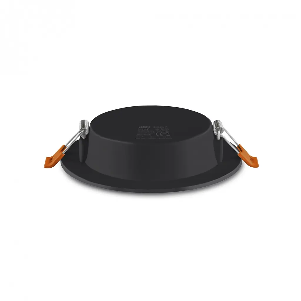 Вбудований світильник Videx LED Back круглий 6W 5000K Black (VL-DLBR-065B) - фото 3