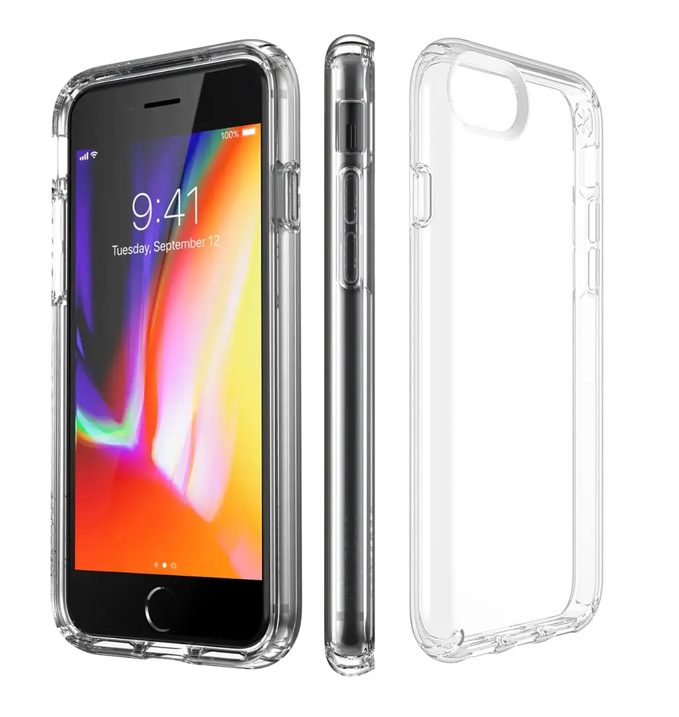 Чохол прозорий протиударний Speck Presidio Clear для iPhone 6/6S/7/8/SE 2020/2022 2/3 Gen Crystal Clear - фото 10