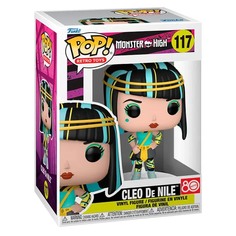 Колекційна  фігурка   Funko Pop Клео Монстр Хай Monster High Cleo De Nile 10 см FP MH CDN 117 - фото 3