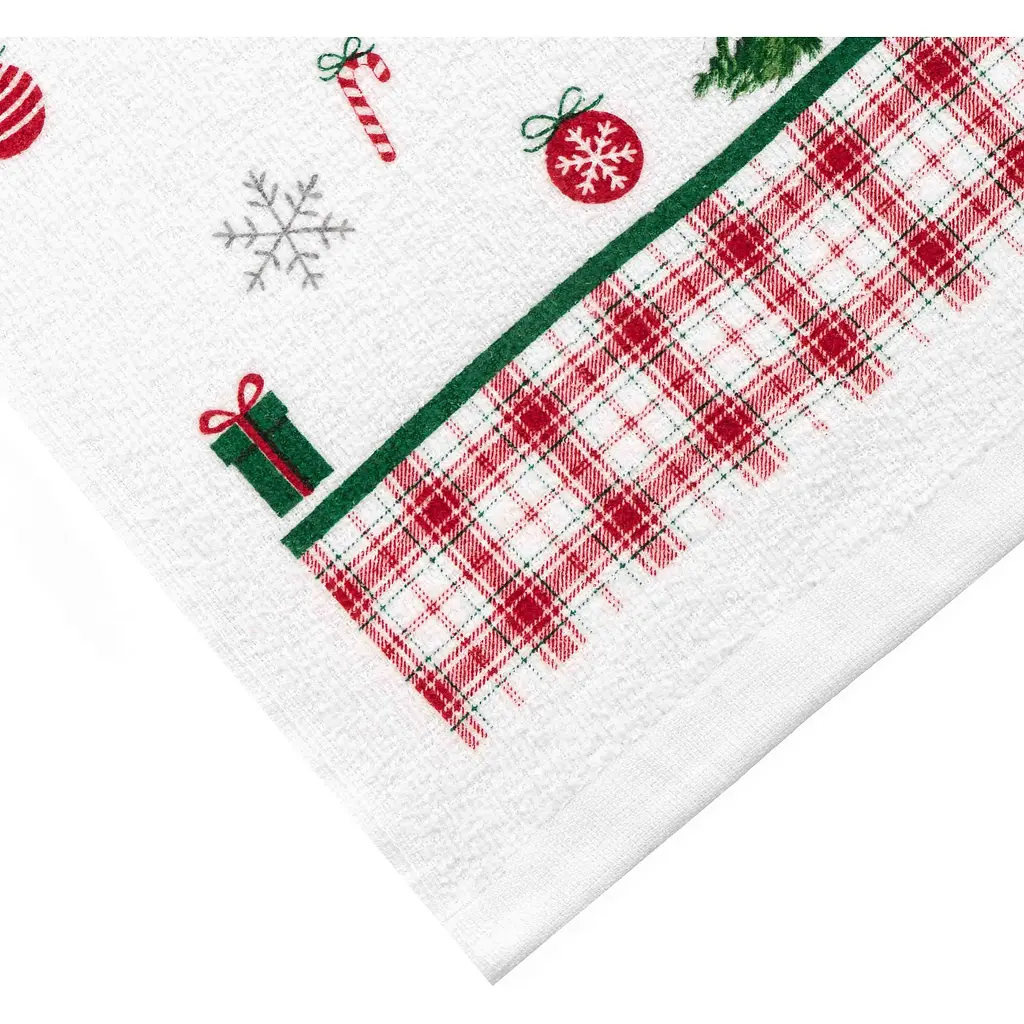 Набір рушничків для кухні Ardesto Christmas Tree 38 x 63 см 2 шт. зелений (ART3863HT) - фото 5