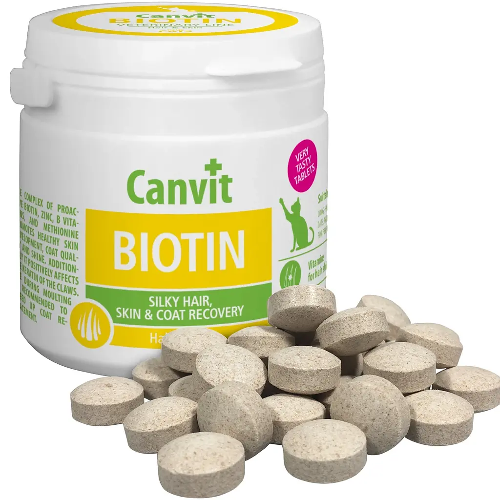 Вітамінно-мінеральний комплекс для котів Canvit Canvit Biotin 100 г can50741