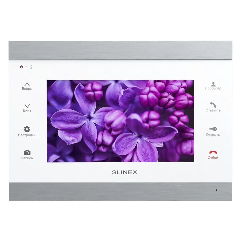 Відеодомофон 7" WiFi Slinex SL-07 Cloud Silver+White (83-00053) - фото 6