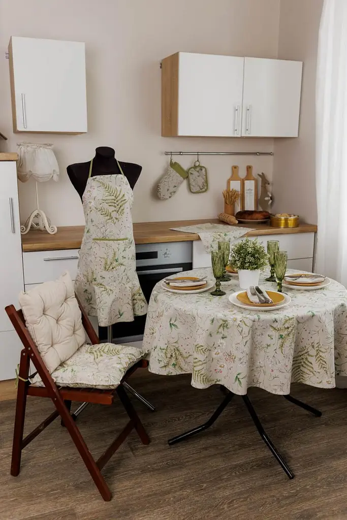 Скатертина на стіл Прованс Herbal 133х220 см (44806) - фото 4