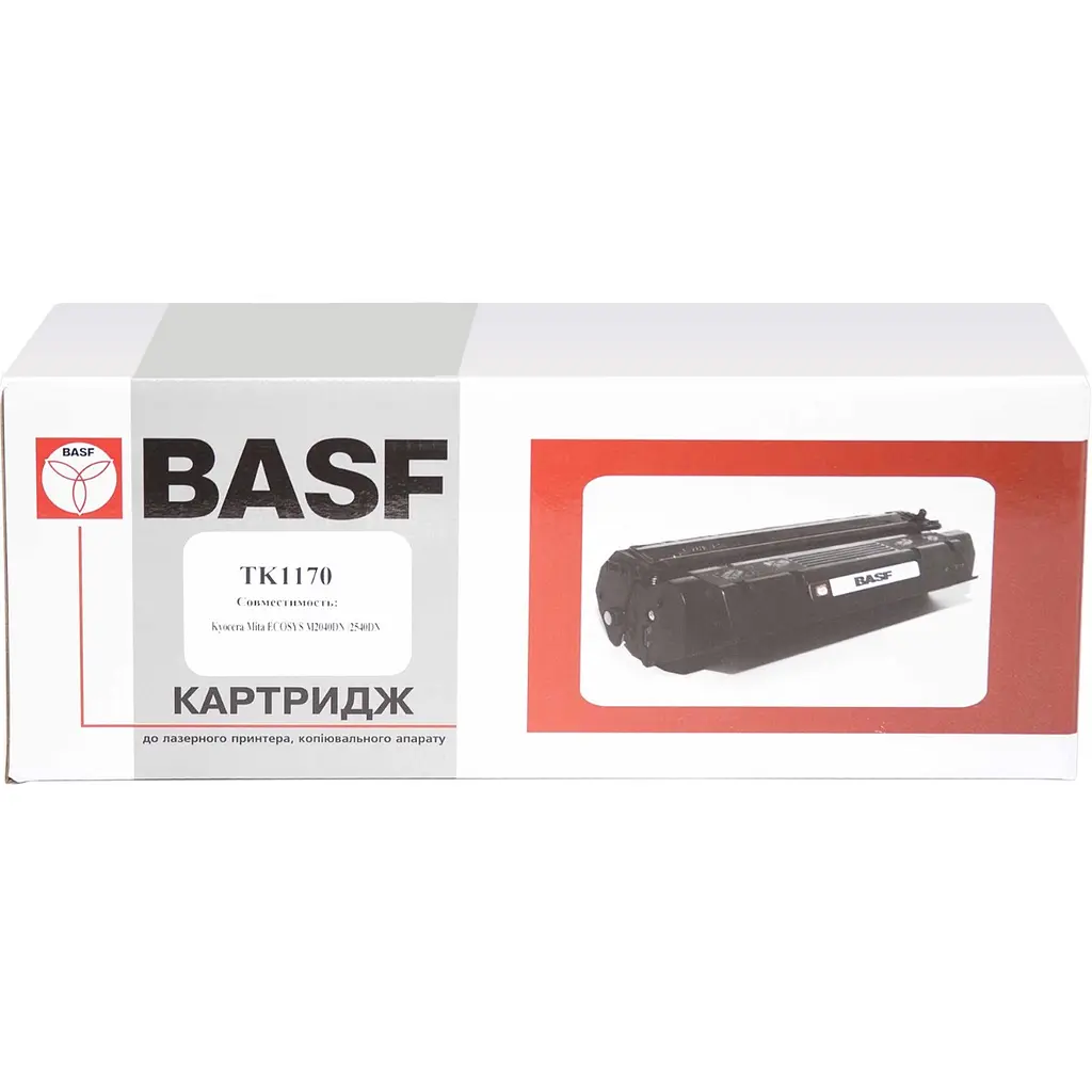 Туба з тонером BASF для Kyocera Mita Ecosys М2040dn/2540dn аналог TK-1170 Black ( 7200 ст.) (BASF-KT-TK1170) - фото 4