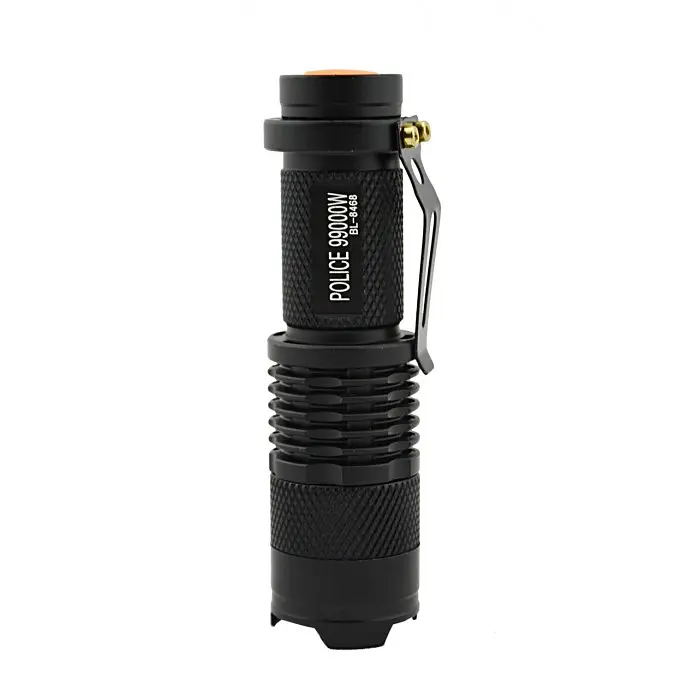 Ліхтарик акумуляторний Bailong POLICE BL-8468 Q5 50000W ручний з Zoom 300 Lumen з зарядкою та батареєю - фото 4