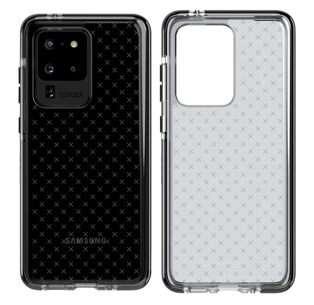 Протиударний чохол з антимікробним покриттям Tech21 Evo Check для Samsung Galaxy S20 Ultra (6.9") Black - фото 6