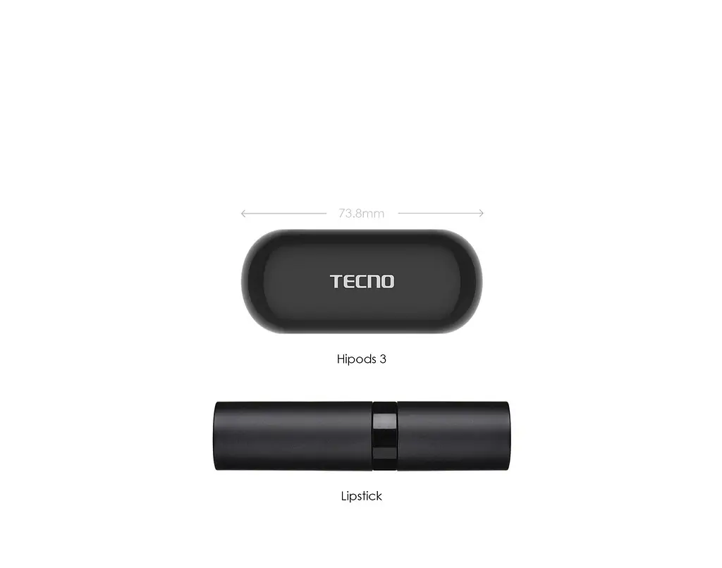 Наушники Tecno Hipods H3 Black (4895180768019) - фото 3