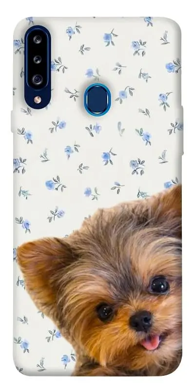 TPU чохол Demsky Cute Yorkie для Samsung Galaxy A20s