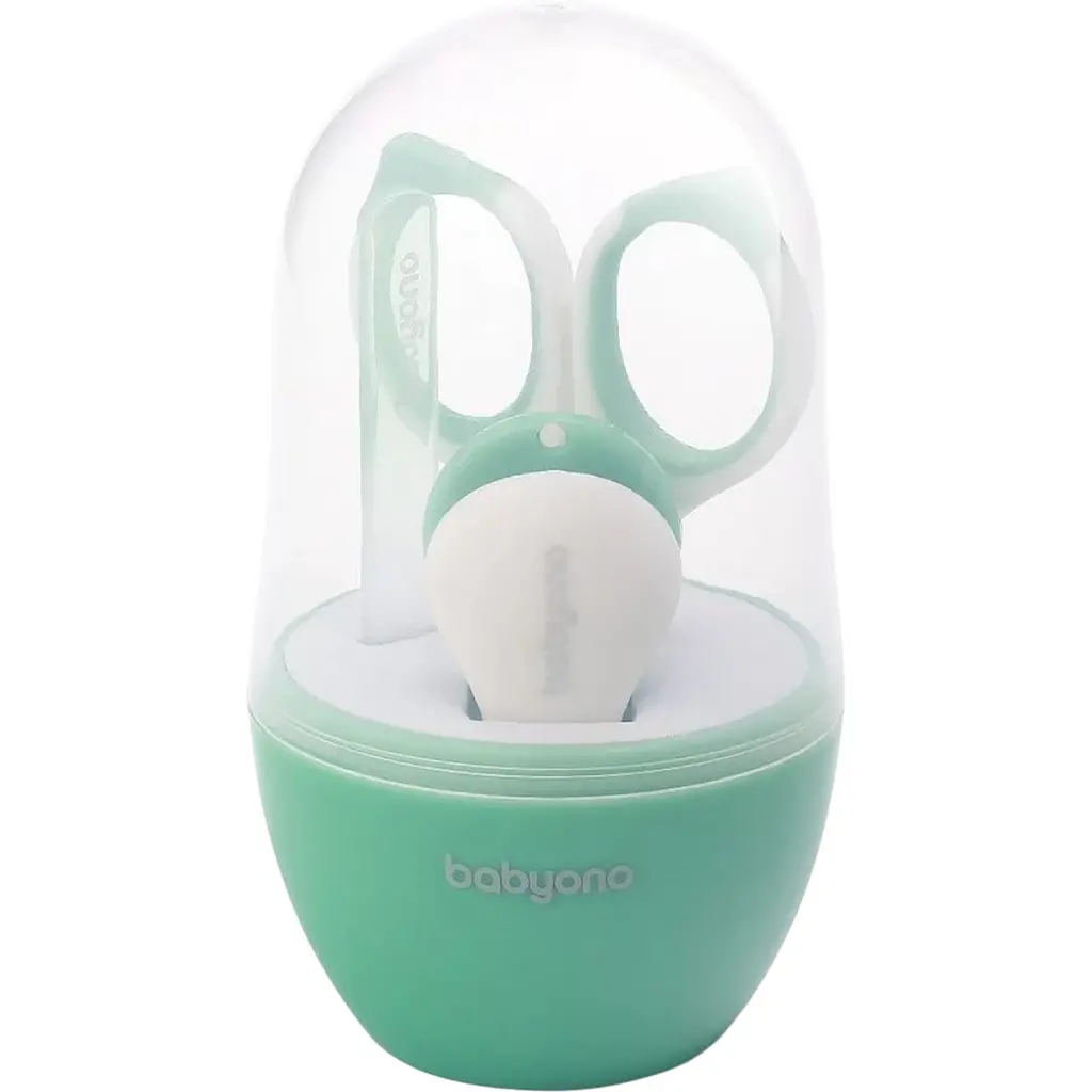 Косметичний набір для догляду за нігтями BabyOno салатовий (398/01) - фото 2