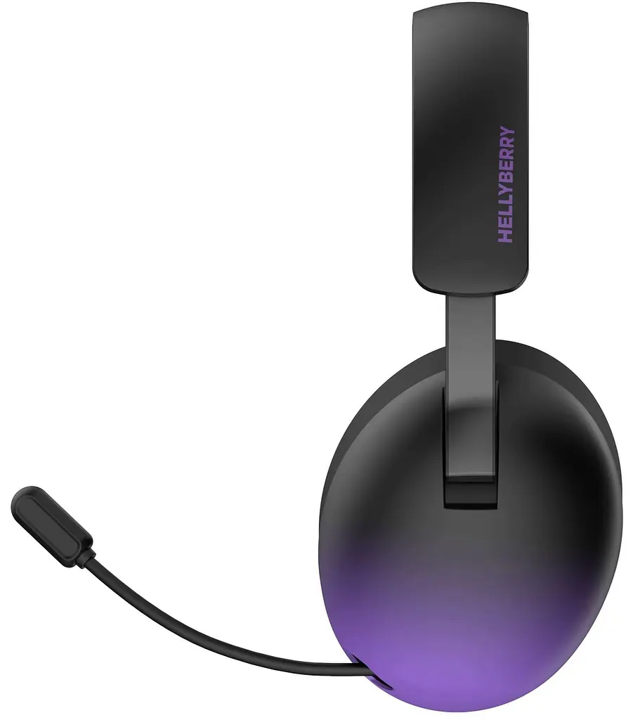 Ігрова гарнітура HATOR Hellyberry HH30 PRO Wireless Black-Violet Gradient (HH30_PRO_wireless_BV) - фото 7