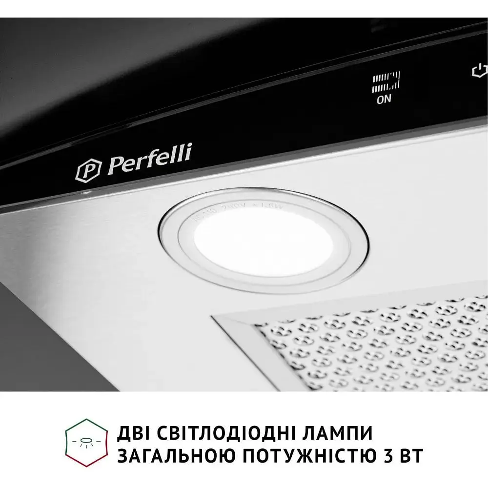 Витяжка Perfelli Grassi 6PWX Inox - фото 4