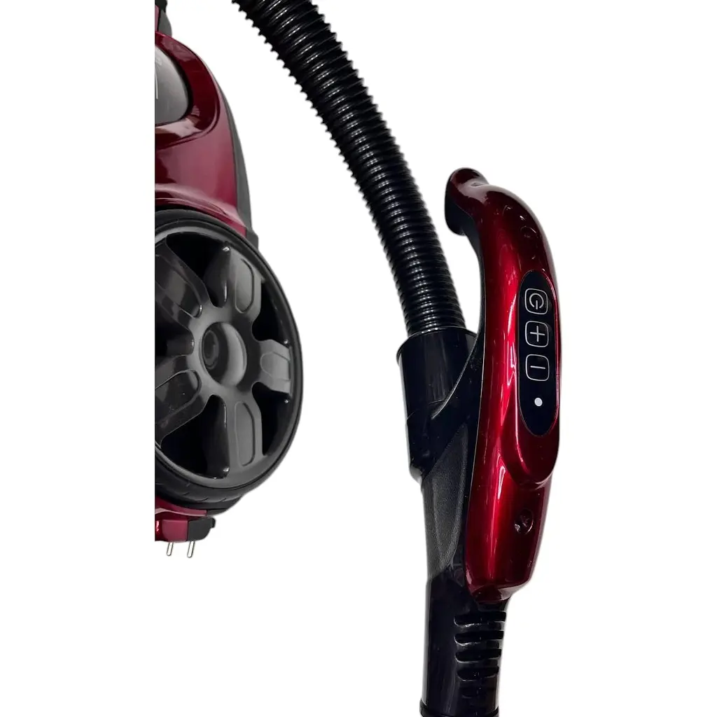 Контейнерний вакуумний пилосос Zepline ZP-6804 потужний з фільтром НЕРА 4 л 4000 Вт Червоний - фото 7