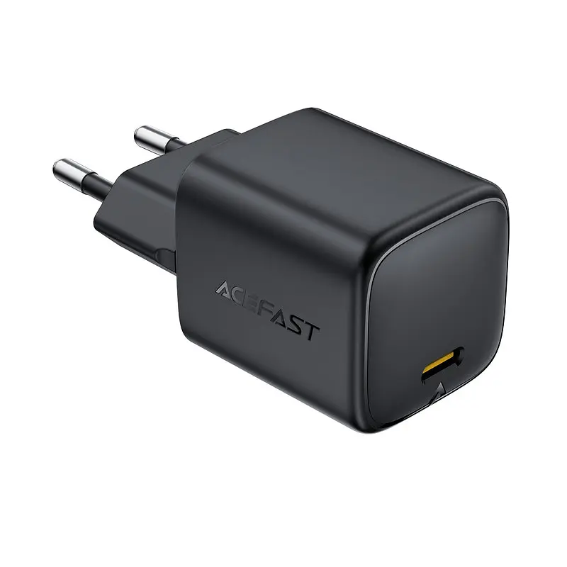 Блок - адаптер - зарядний пристрій ACEFAST A134 PD67W mini GaN USB-C fast charger чорний