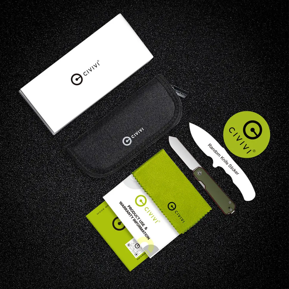 Ніж складаний Civivi Sendy Guibourtia Wood C21004A-2 - фото 20