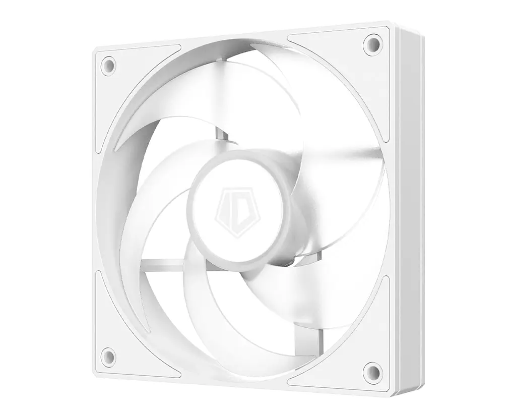 Вентилятор 120 мм, ID-Cooling AS-120-ARGB-W TRIO, White, 3 шт, 120x120x25 мм, ARGB підсвітка, 300-2000 об/хв, 13.8~27.2dB(A), 4-pin (PWM) / 3-pin (ARGB) - фото 4