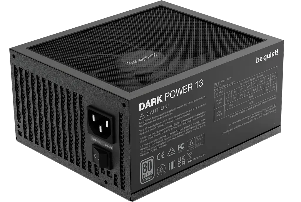 Блок живлення be quiet! Dark Power 13 1000W 80+ Titanium (BN335) - фото 3