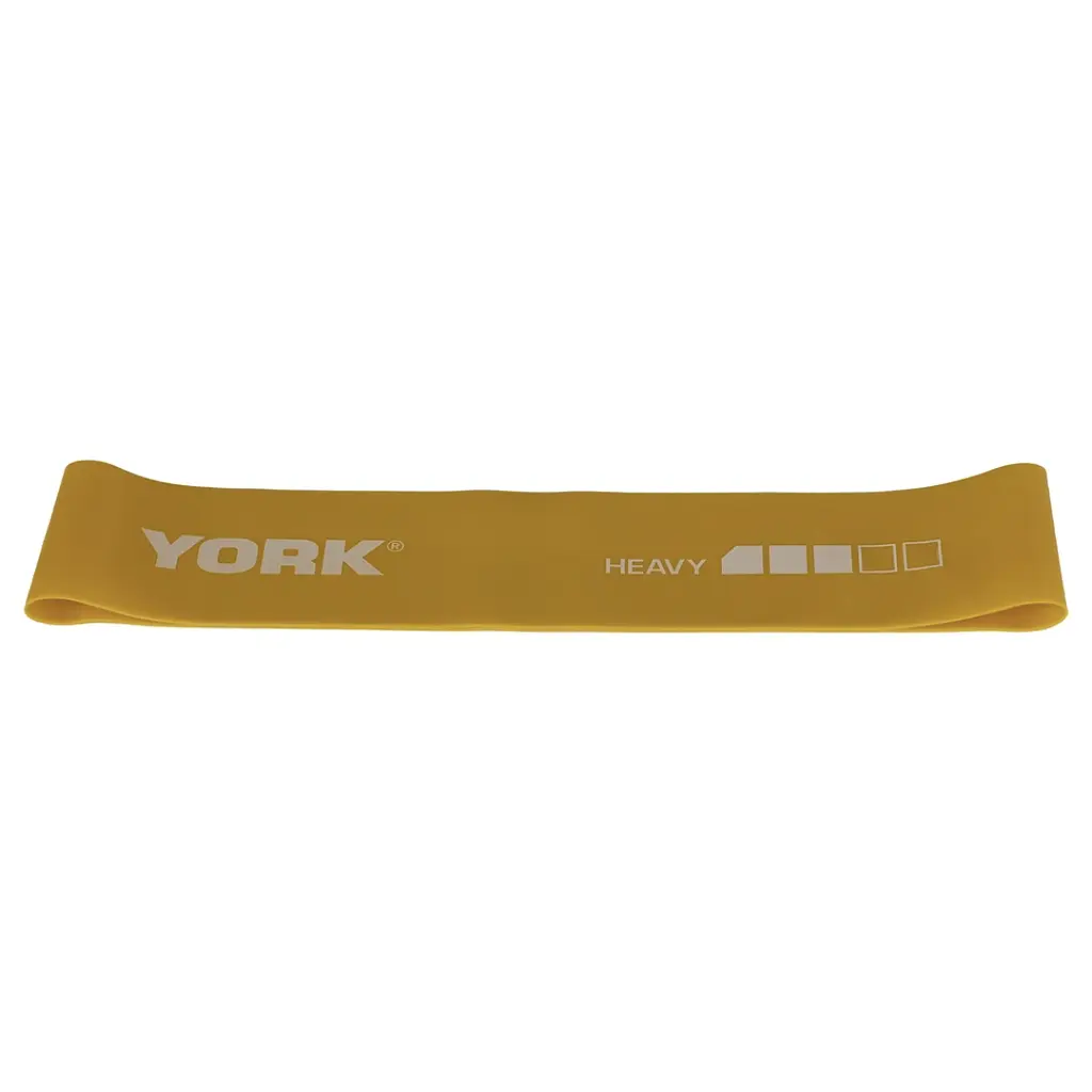 Резинка для фітнесу York Heavy, жовтий - фото 3