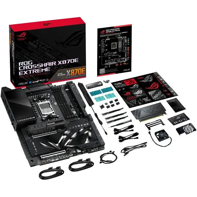 Материнська плата Asus ROG Crosshair X870E Extreme sAM5 X870E 4xDDR5 M.2 USB Type-C HDMI WiFi BT EATX - фото 2