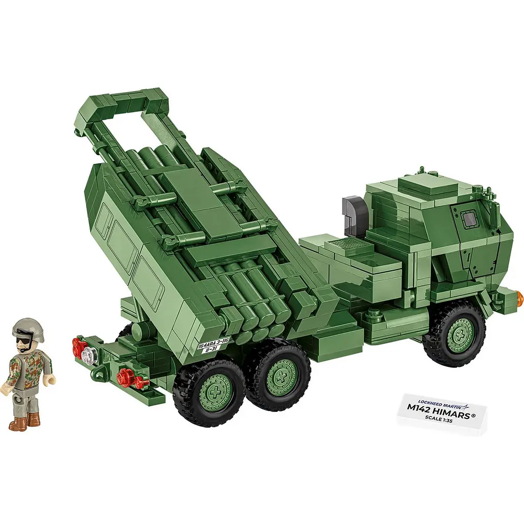 Конструктор Cobi РСЗО Himars M142 UA/PL/US 604 детали (COBI-2626) - фото 4