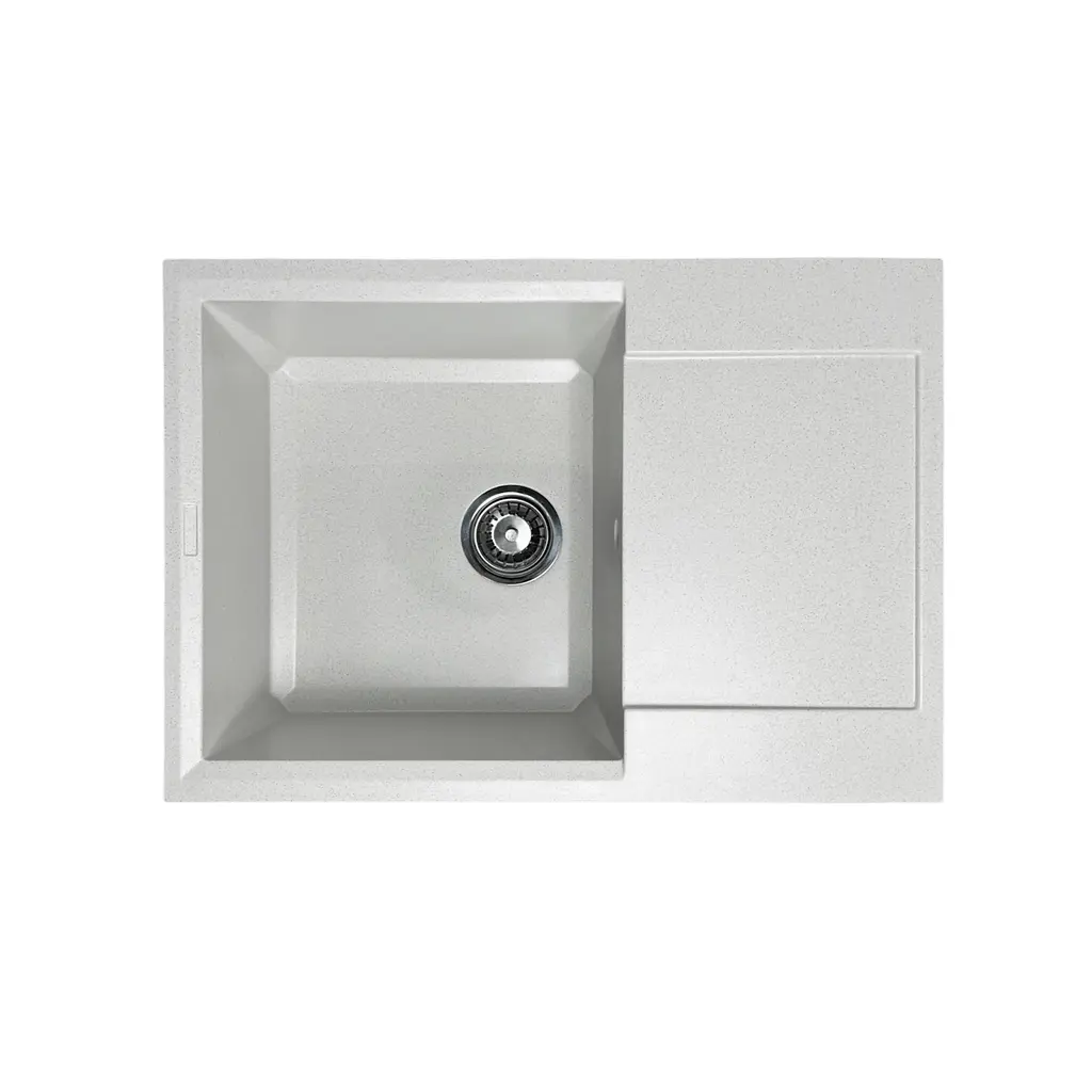Кухонна мийка Adamant Horizon Medium 700x500x230 old-stone 000000000000, Сірий - фото 2