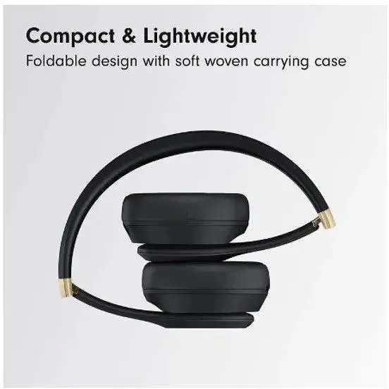 Наушники беспроводные игровые Beats by Dr. Dre Solo 4 (MC2L4) черно золотистые - фото 4