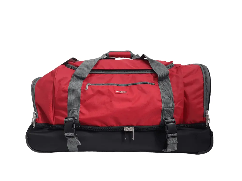 Дорожня сумка Airtex 819/65 колір червоний розмір середній M - фото 6