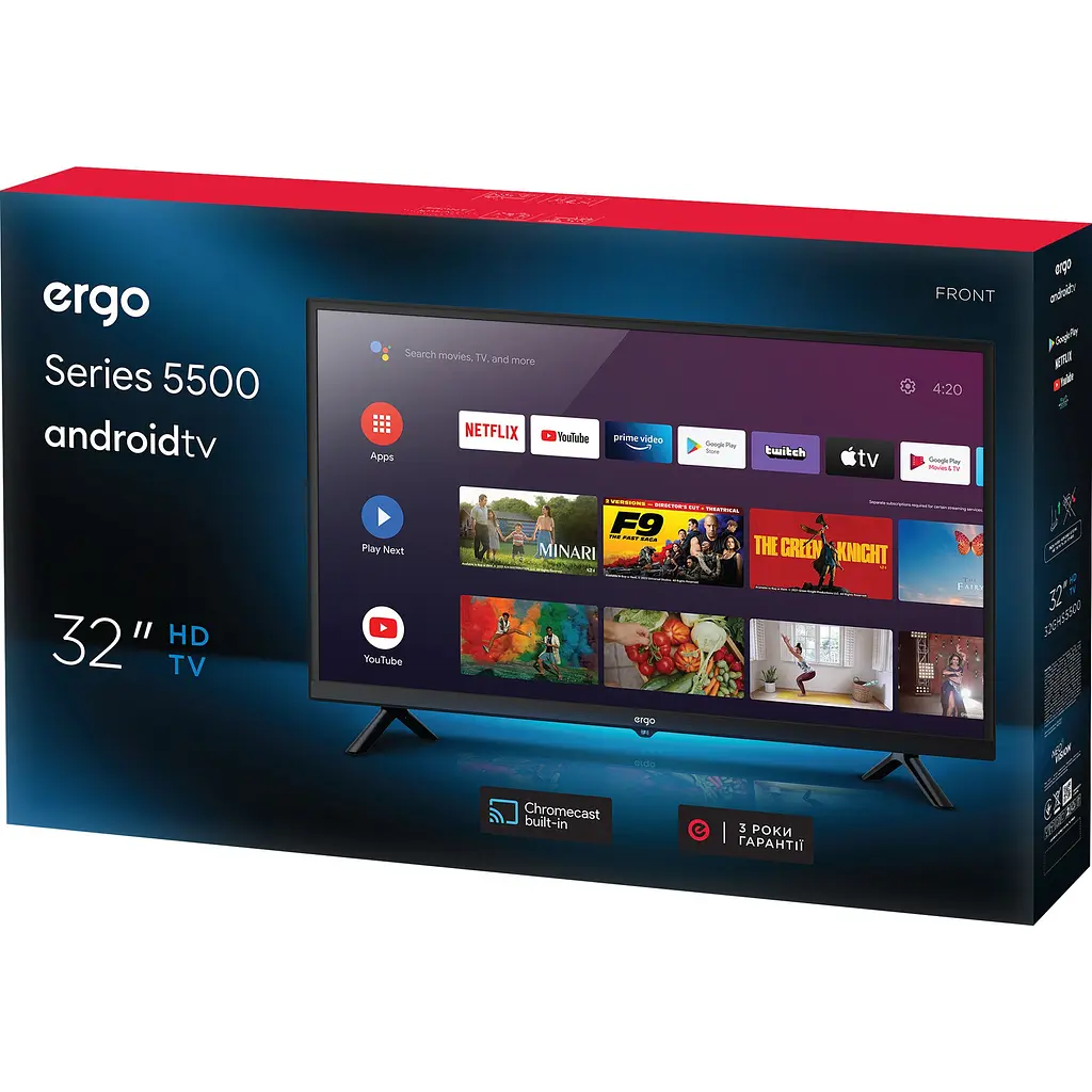 Телевізор Ergo GHS5500 32" LED HD [6815372] [125152] - фото 8